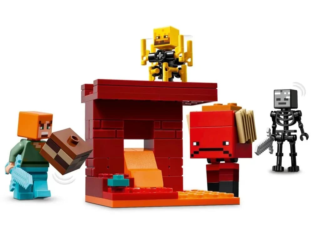 Конструктор Lego Minecraft Битва з лавою у Незері 99дет 21266 фото 3