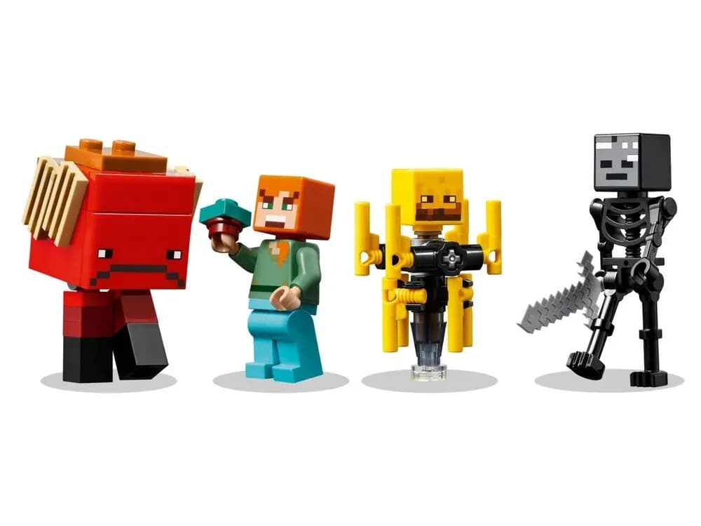 Конструктор Lego Minecraft Битва з лавою у Незері 99дет 21266 фото 4
