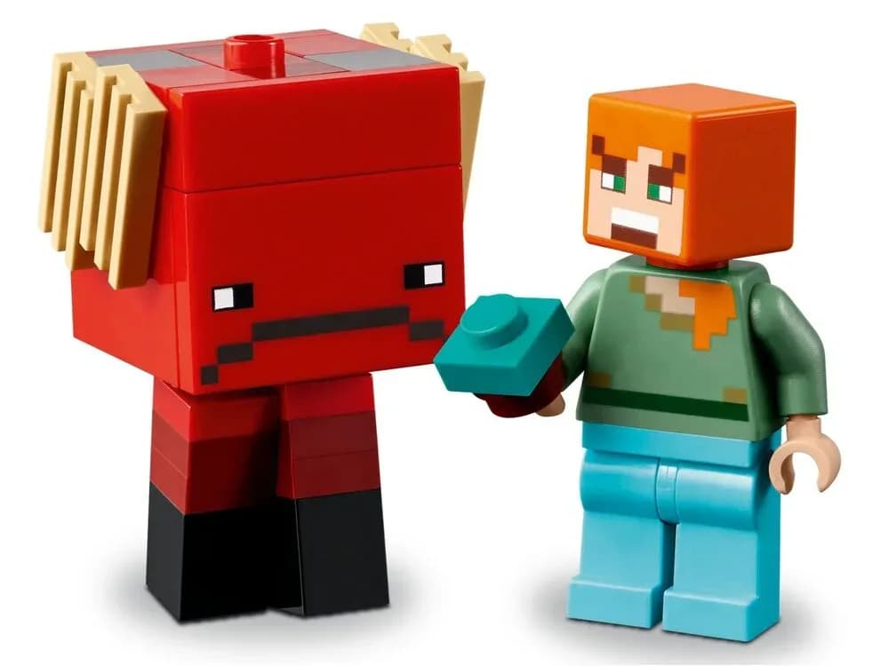 Конструктор Lego Minecraft Битва з лавою у Незері 99дет 21266 фото 6