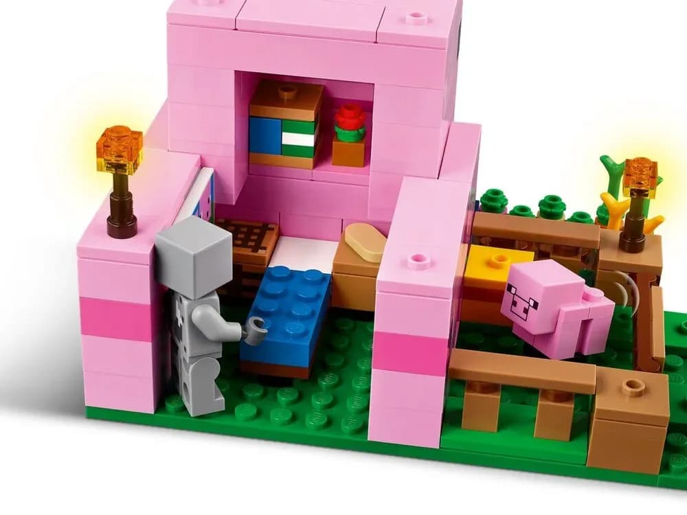 Конструктор Lego Minecraft Будинок для поросят 238дет 21268 фото 5
