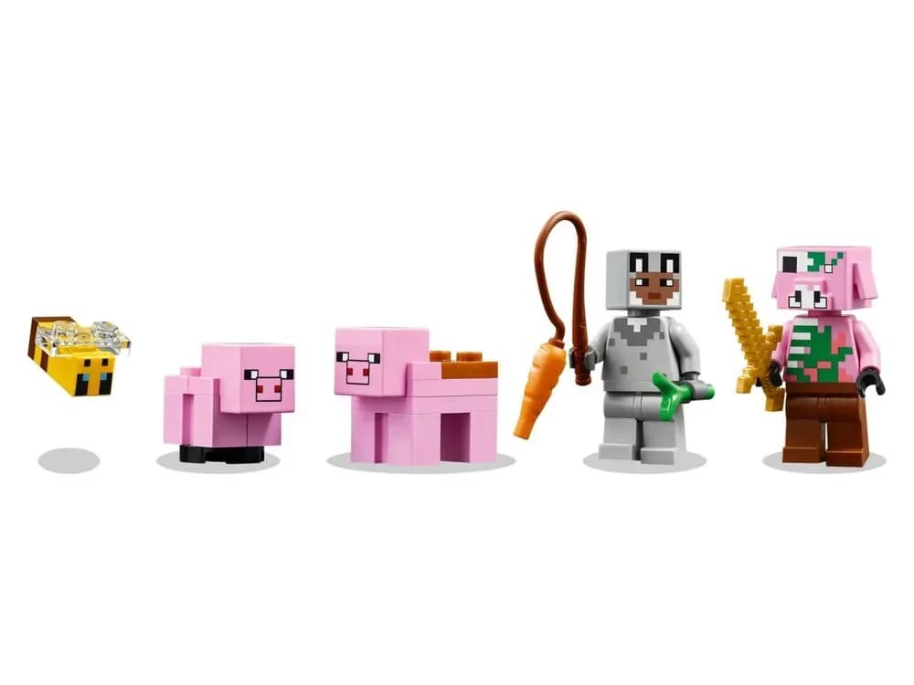 Конструктор Lego Minecraft Будинок для поросят 238дет 21268 фото 8