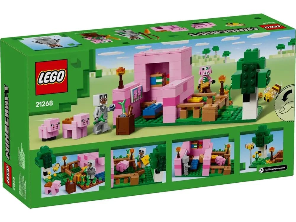 Конструктор Lego Minecraft Будинок для поросят 238дет 21268 фото 9