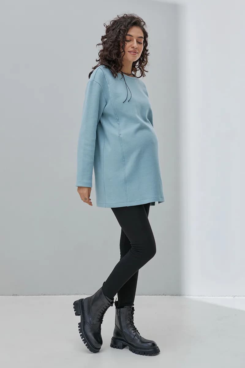 Лосини XS-XXL Юла мама ZOE SP-43.011 -чорний фото 9