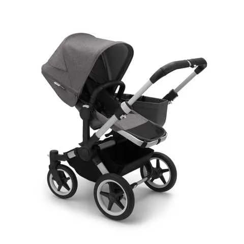 Прогулянковий блок Bugaboo до коляски для двійні DONKEY3 ALU/GREY MELANGE 180128GM01 фото 2