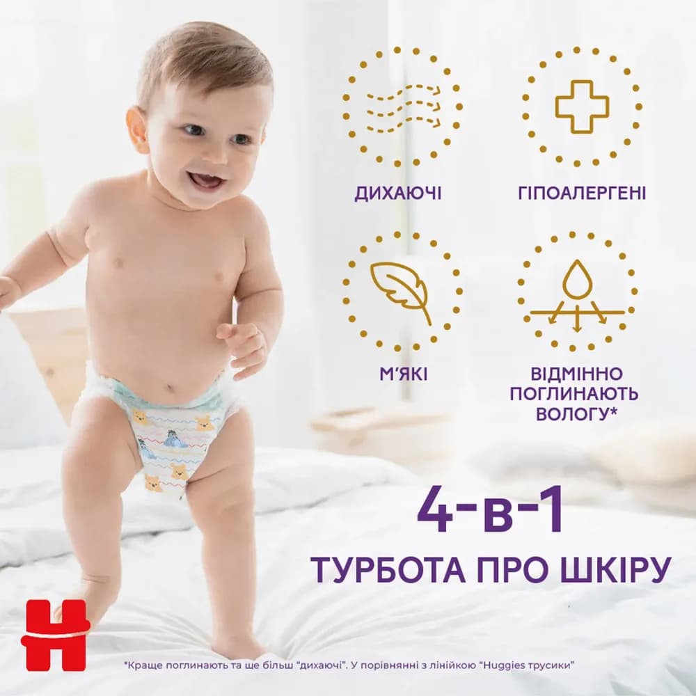 Підгузники-трусики Extra Care 6 30шт 582436 фото 6