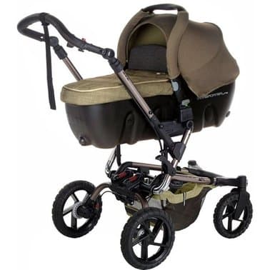 Коляска універсальна 2в1 Jane CROSSWALK TRANSPORTER Woods 5451/S91K