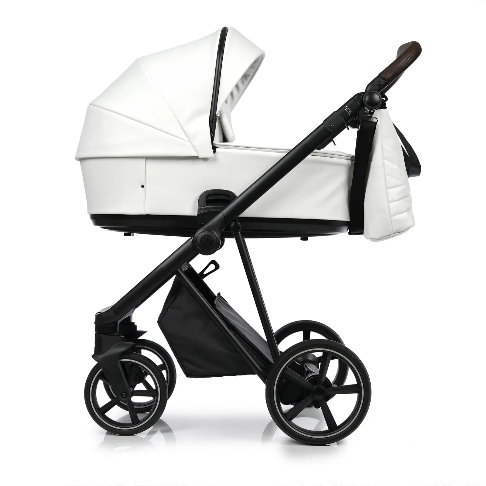 Коляска універсальна 2в1 Roan Ivi ECO R-IE-WE White фото 5