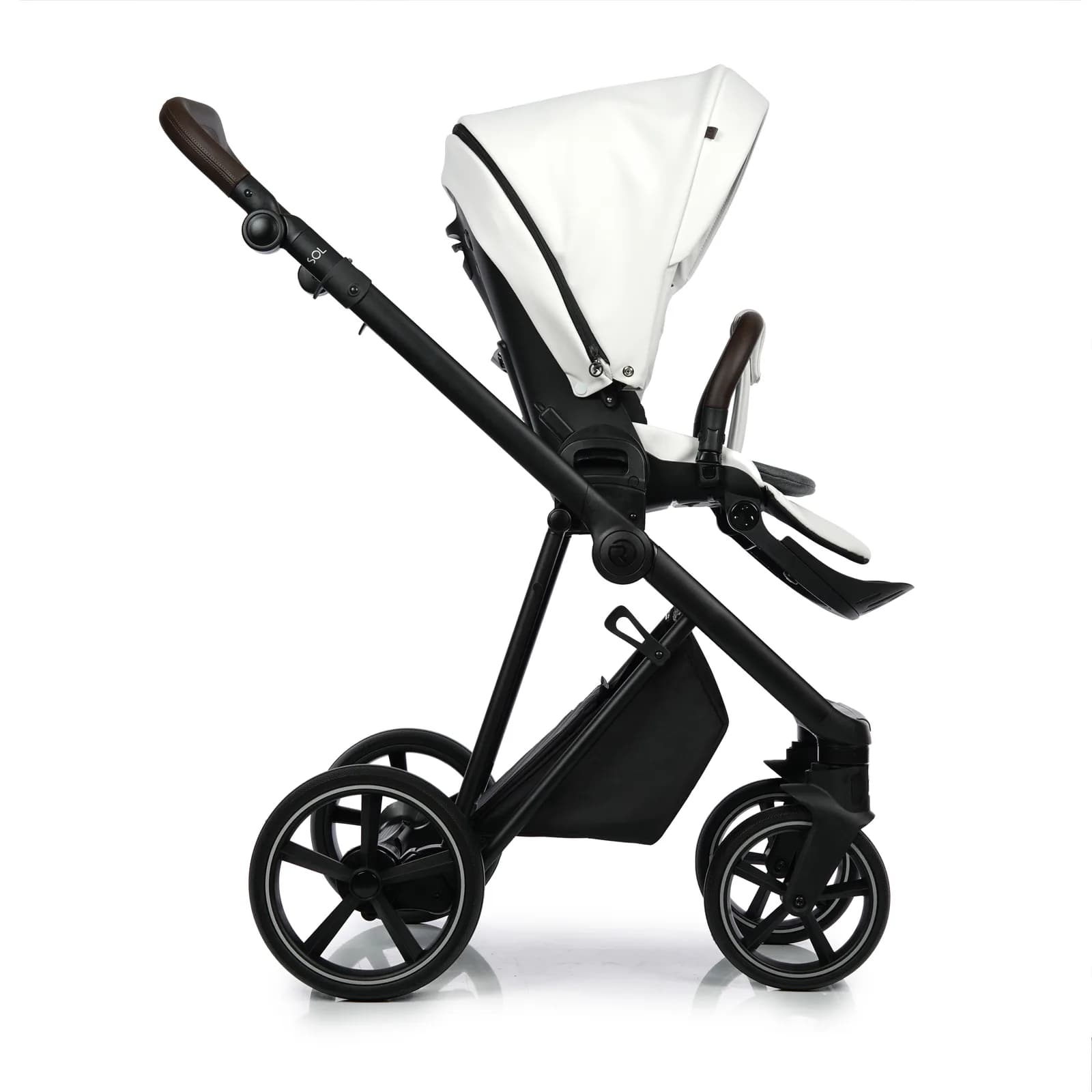 Коляска універсальна 2в1 Roan Ivi ECO R-IE-WE White фото 4