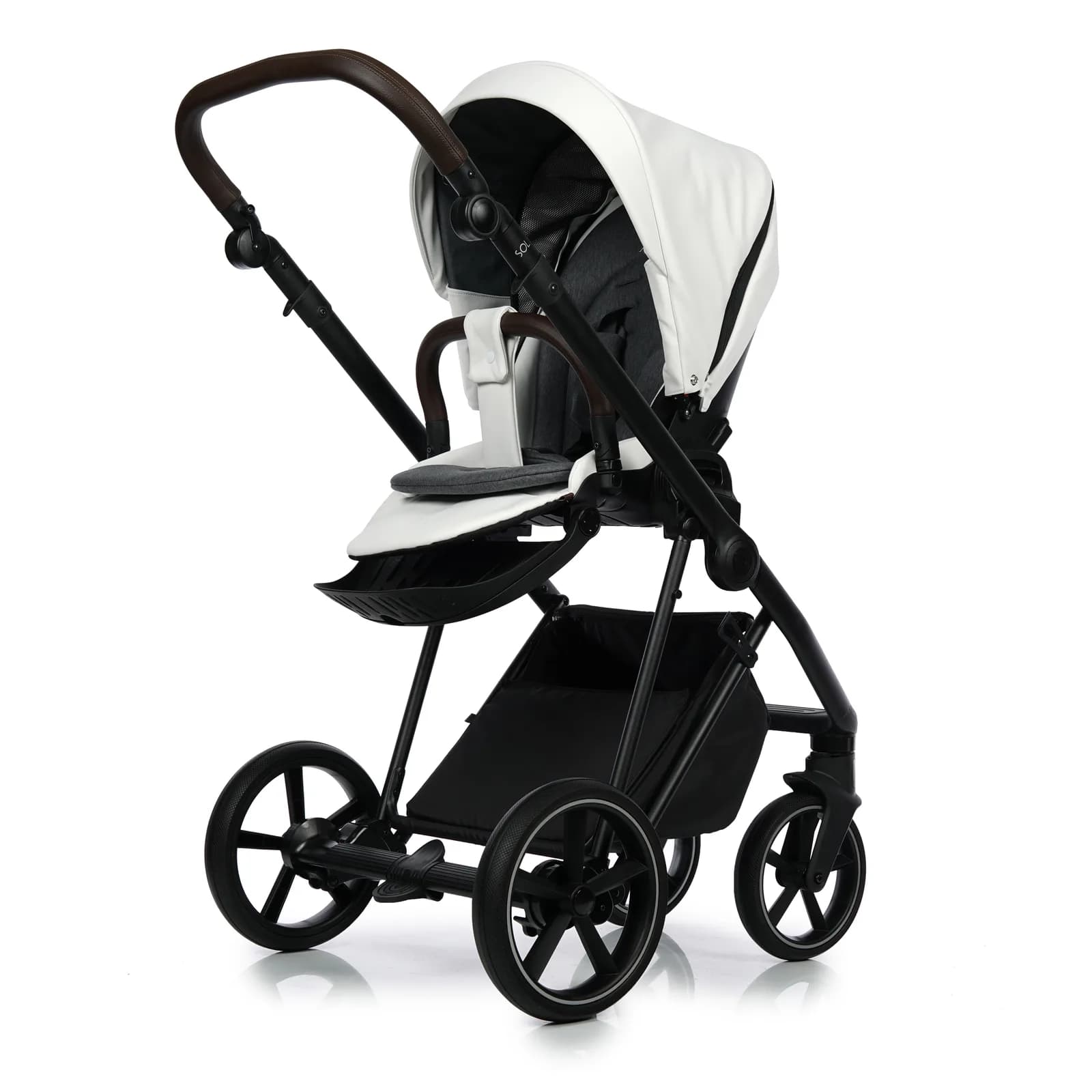 Коляска універсальна 2в1 Roan Ivi ECO R-IE-WE White фото 3
