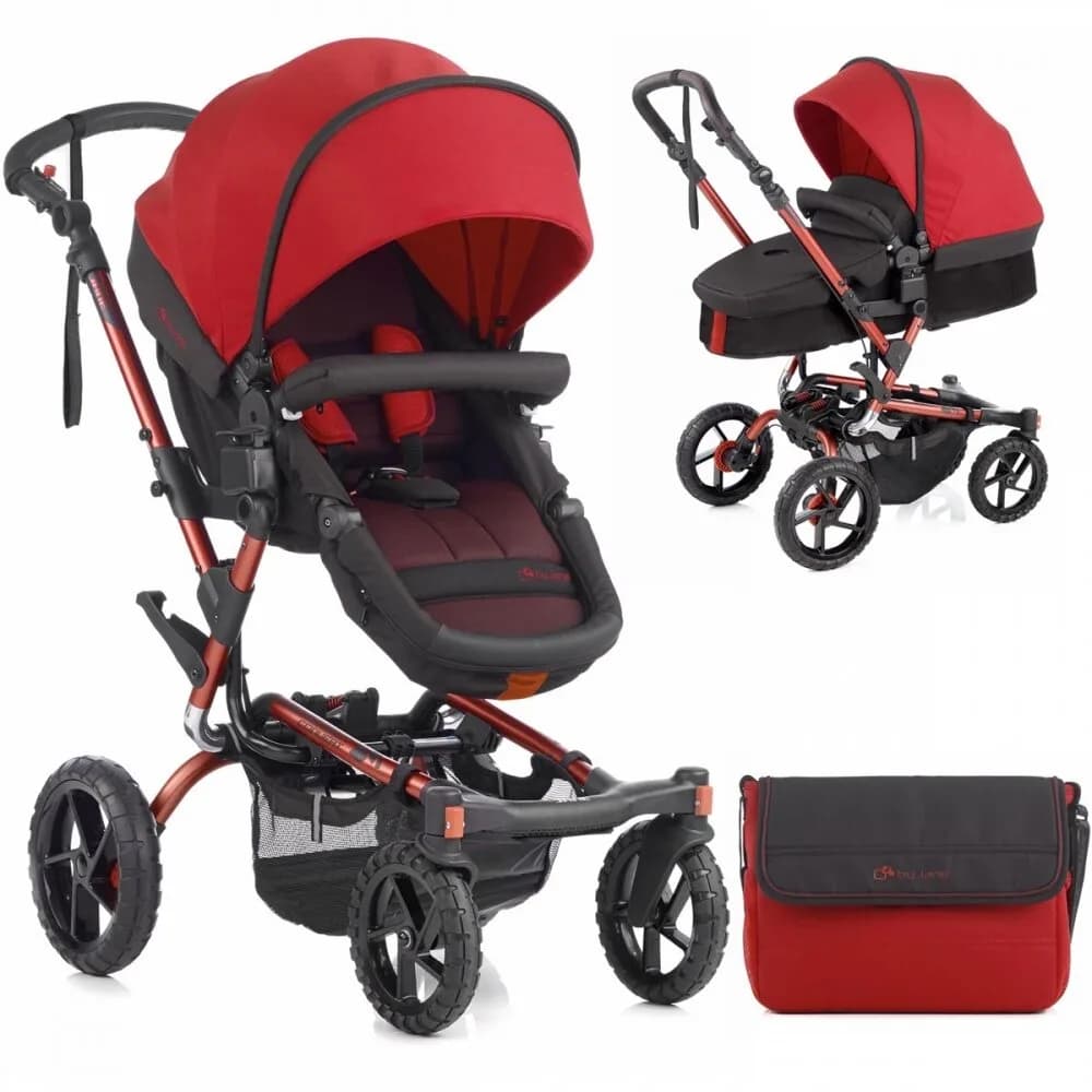 Коляска-трансформер JANE CROSSWALK CONVERT Red 5483/S53 фото 3