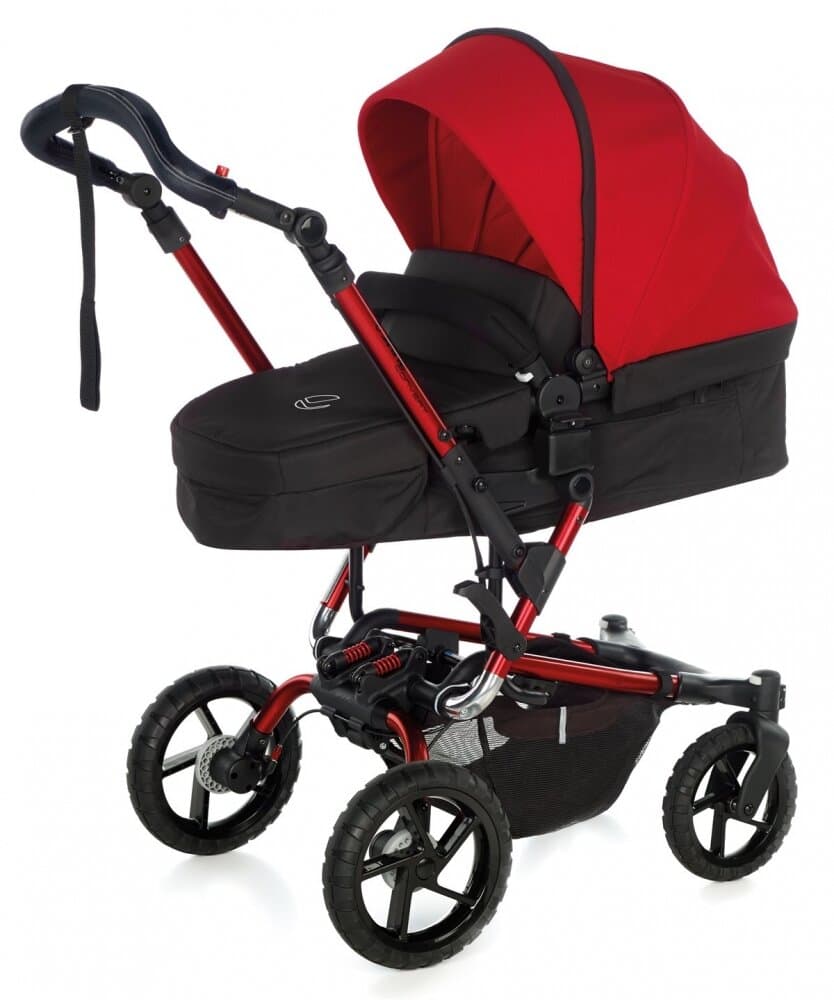 Коляска-трансформер JANE CROSSWALK CONVERT Red 5483/S53