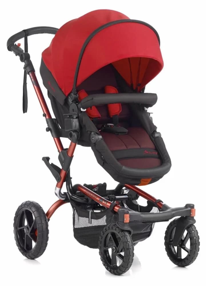 Коляска-трансформер JANE CROSSWALK CONVERT Red 5483/S53 фото 2