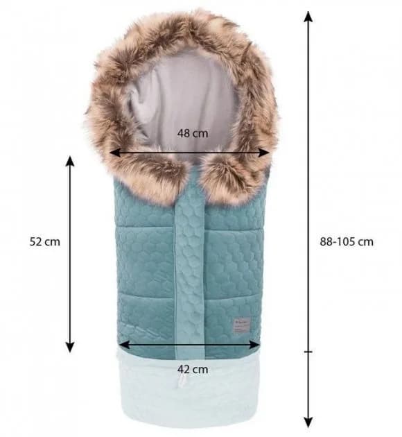 Конверт X-Lander X-Cuddle Velvet Silver 90470 фото 3 Конверт X-Lander X-Cuddle Velvet Silver 90470 фото 3