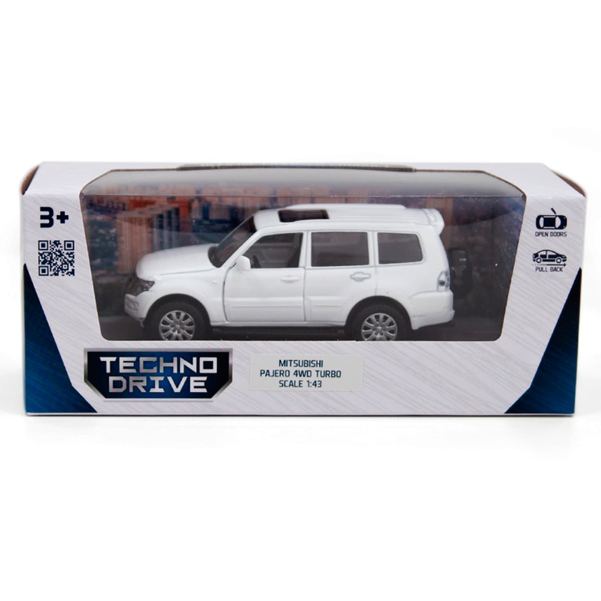 Машина TechnoDrive Mitsubishi Pajero 4WD Turbo 1:43 250283