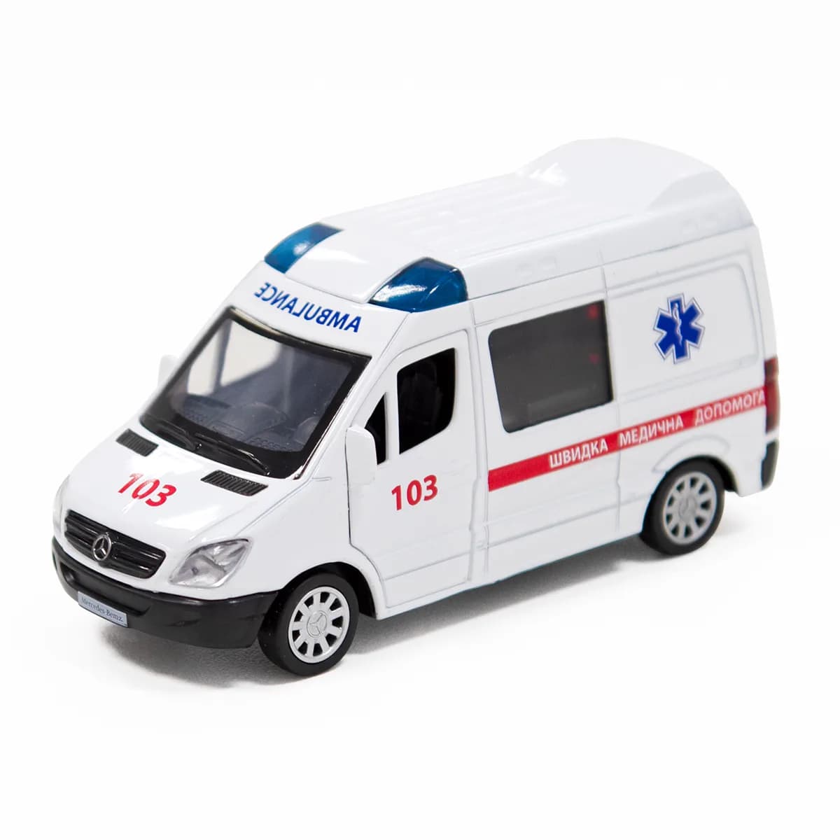 Машина Techno Drive Mercedes-Benz Sprinter Швидка допомога 250295 фото 4