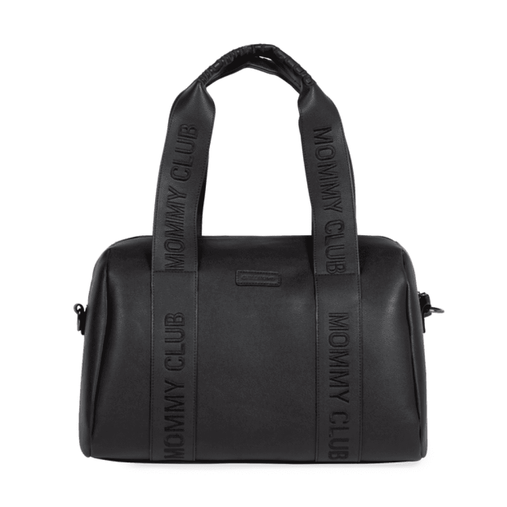 Сумка для мами Childhome Signature vegan leather black CWMCSLBL