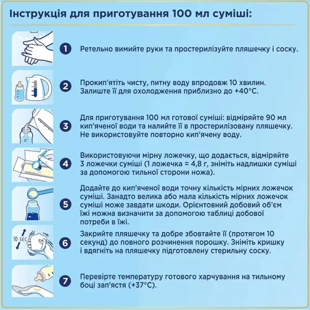 Суміш Nutricia Нутрілон-2 1000г 174457 фото 3