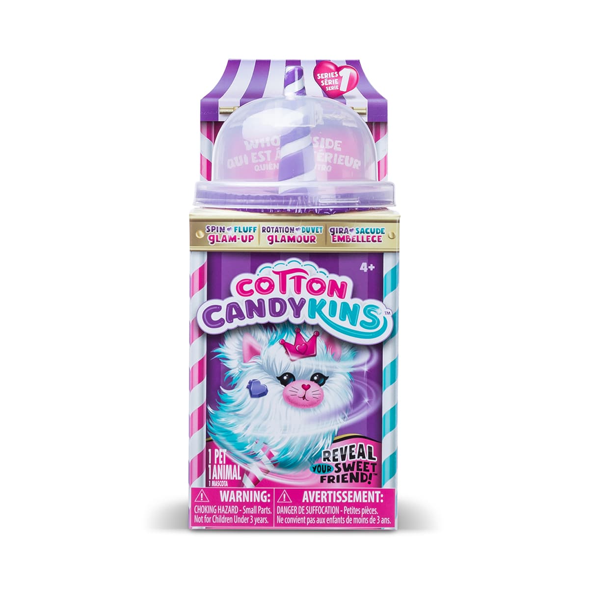 Іграшка-сюрприз м'яка Cotton Candykins Пухнастий улюбленець 27301
