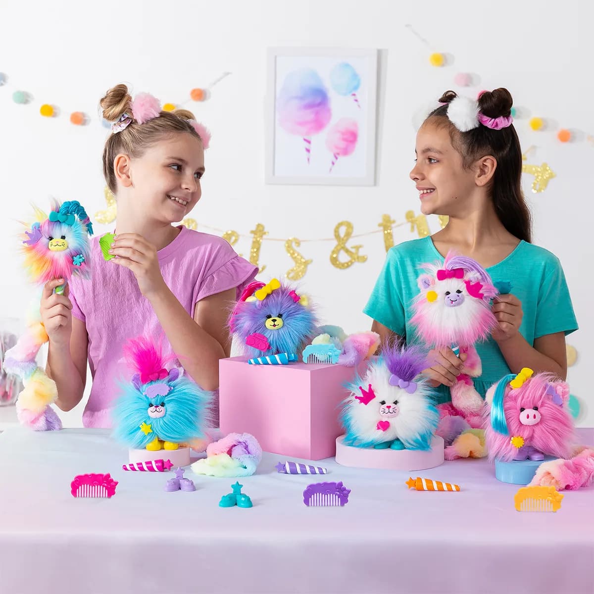 Іграшка-сюрприз м'яка Cotton Candykins Пухнастий улюбленець 27301 фото 5
