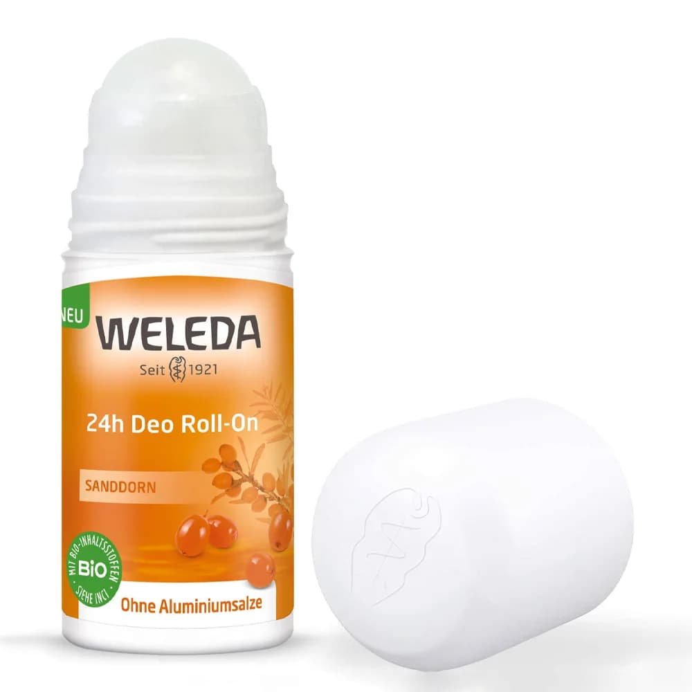 Дезодорант обліпиховий Weleda Roll-On 24 години 50мл 00796200 фото 2