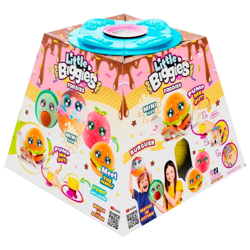 Інтерактивна іграшка Бургер Biggies Little Foodies BIG002-BU фото 2