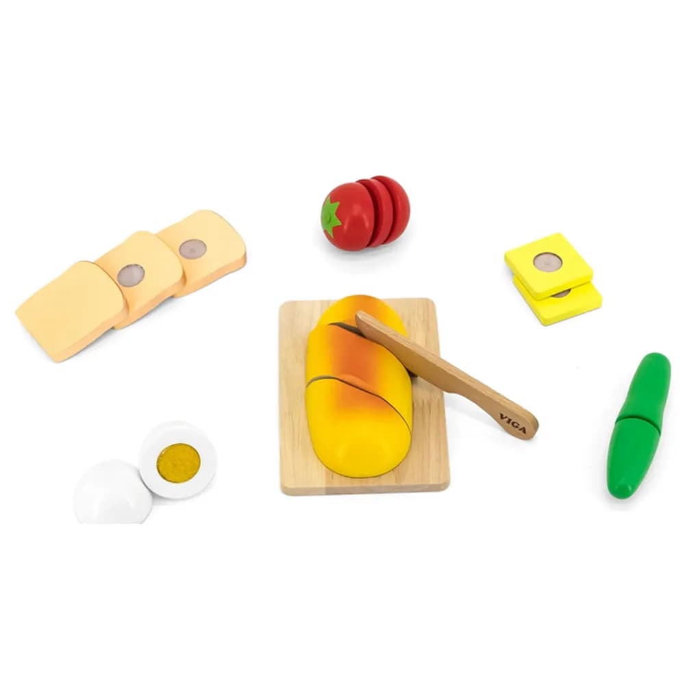 Набір ігровий Viga Toys Сніданок 44541 фото 2
