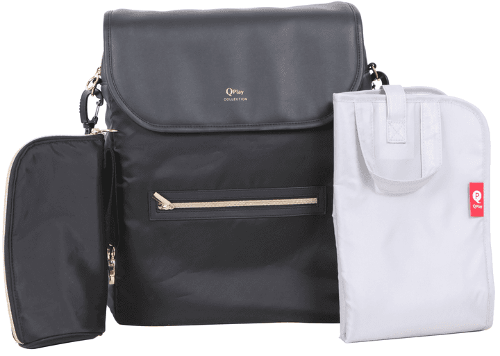 Рюкзак Qplay Black MB-010BackpackBlack