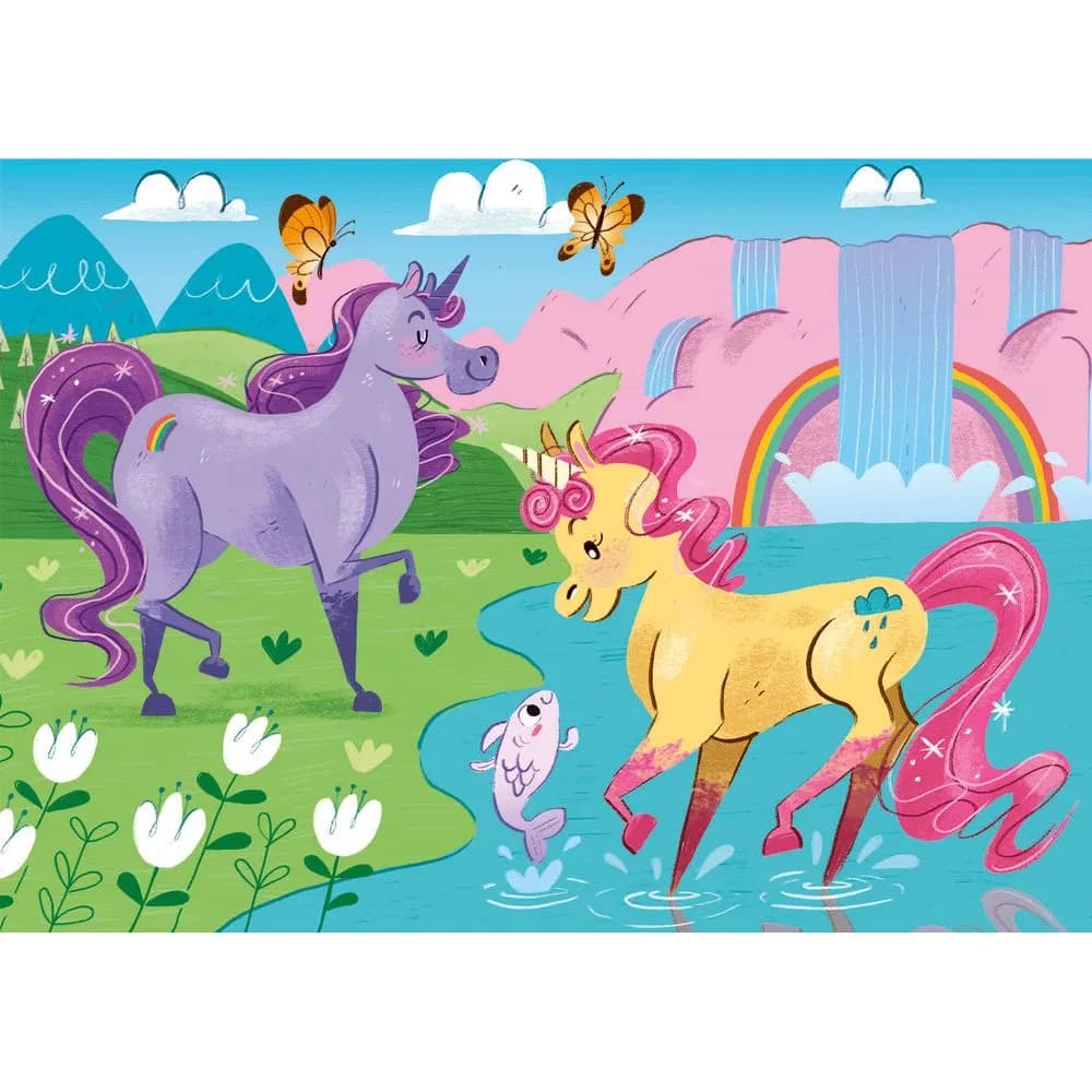 Пазл 2в1 Clementoni I Believe in Unicorns 2*20ел 24754 фото 4