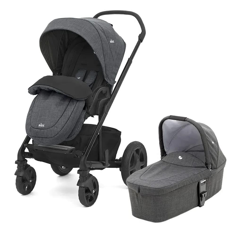 Коляска універсальна 2в1 Joie CHROME DLX Pavement S1201KAPAV000 фото 4
