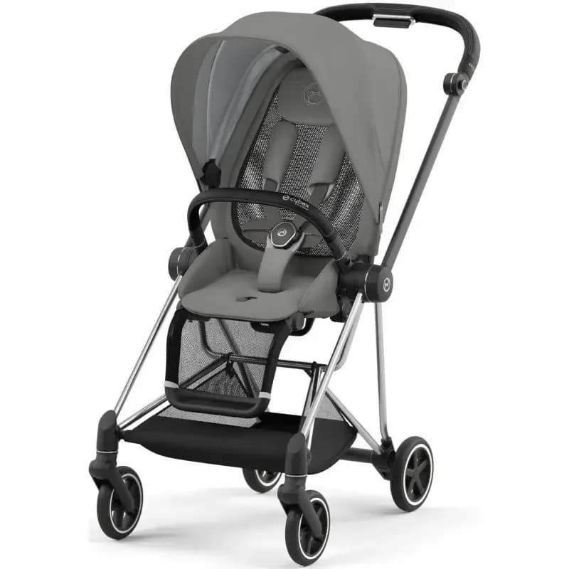 Коляска універсальна 2в1 Cybex Mios 4.0 Mirage Grey/Chrome Black 523000929/2 фото 2