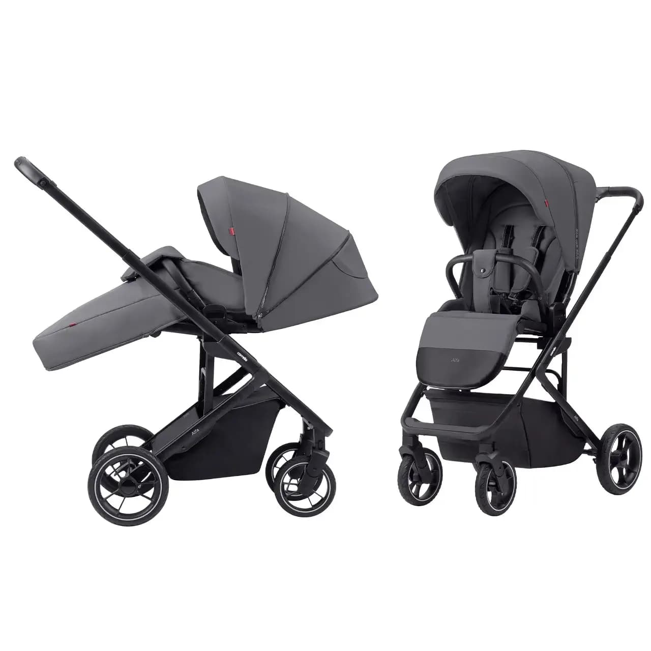 Коляска прогулянкова Carrello Alfa 2024 CRL-5508 Graphite Grey BF фото 4