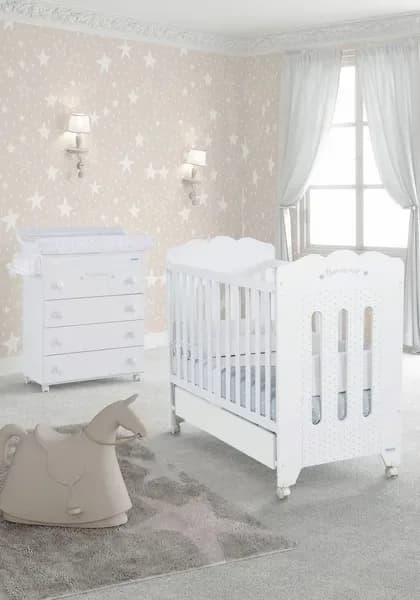 Ліжко дитяче Micuna Bonne Nuit 120х60 см White BONNE NUIT WHITE фото 2