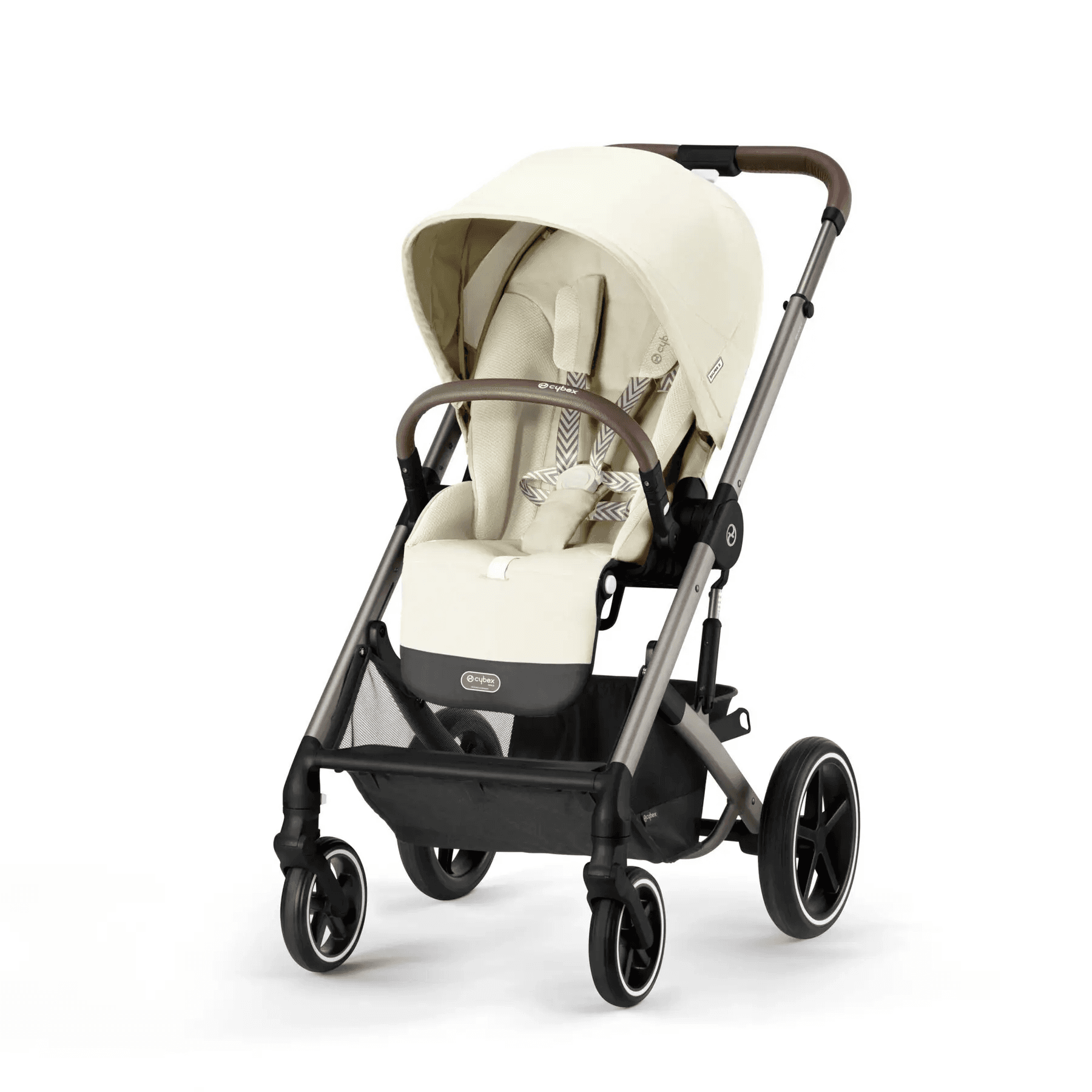 Коляска прогулянкова Cybex Balios S Lux 2023 TPE Seashell Beige 522002565