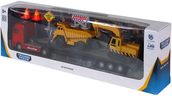 Машина Techno Drive автоперевізник із будівельною технікою 541757.270 фото 2