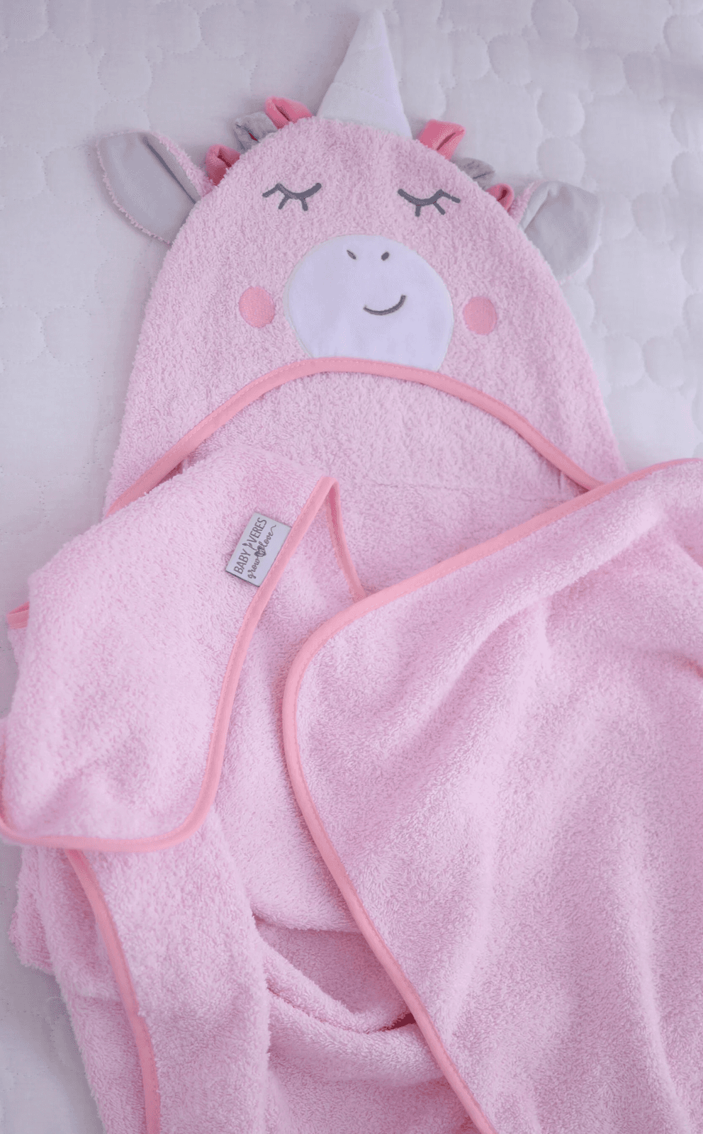 Рушник для купання Верес Unicorn pink 190.54