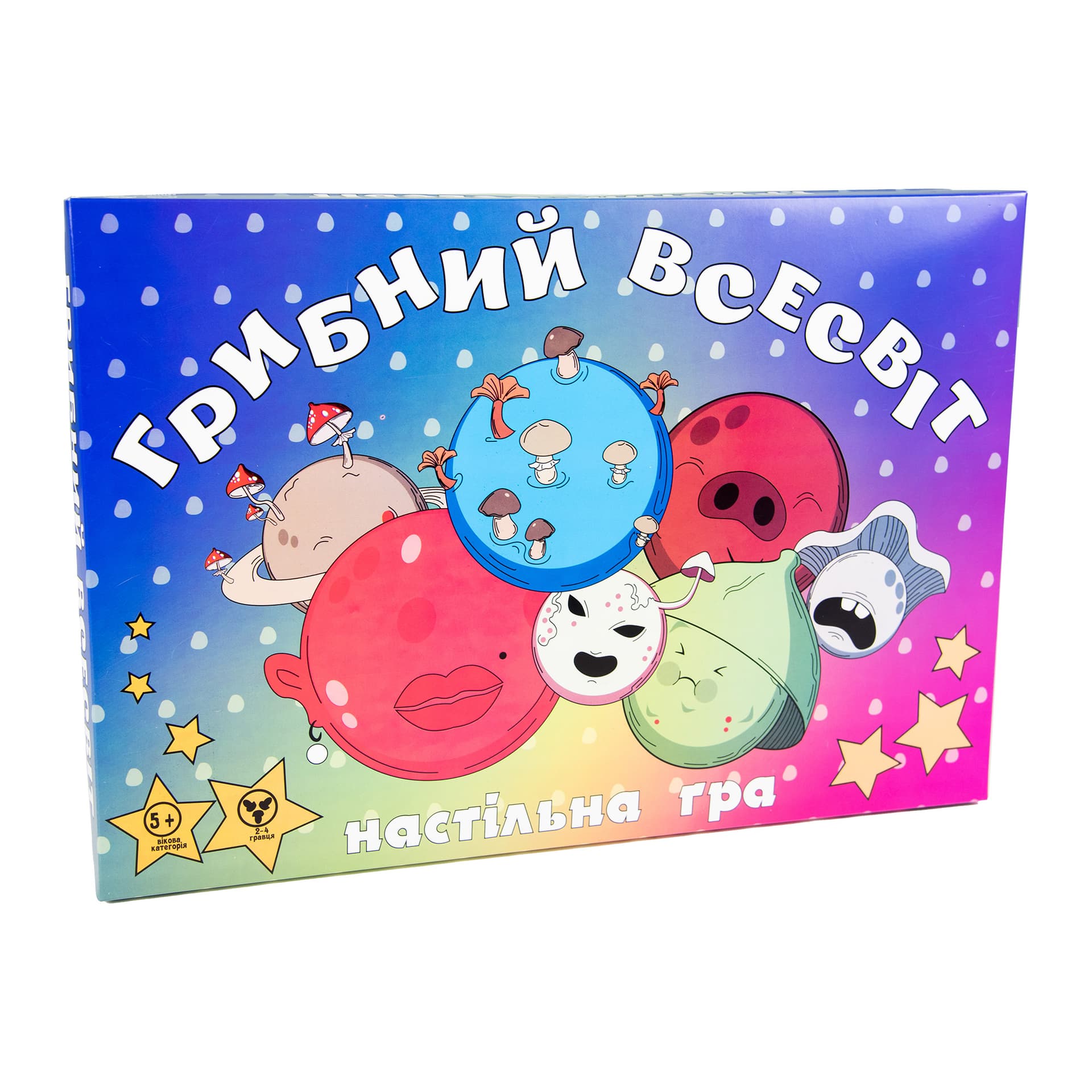 Гра настільна Strateg Грибний всесвіт 30337