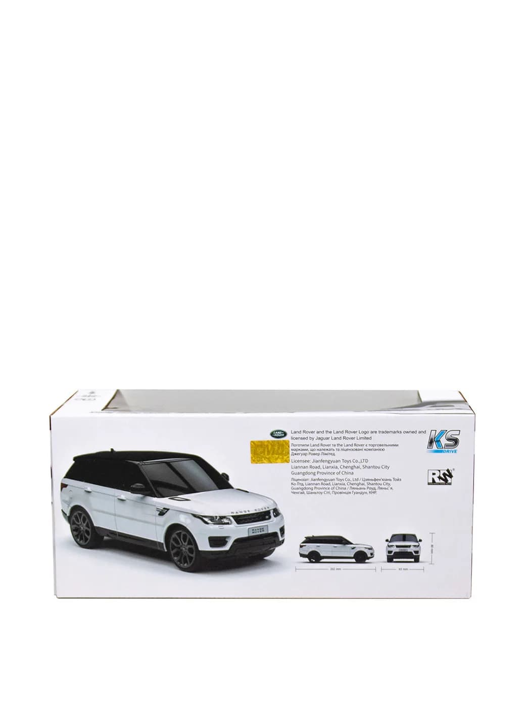Машина на р/к KS Drive Land Rover Range Rover Sport 1:24 124GRRW фото 6