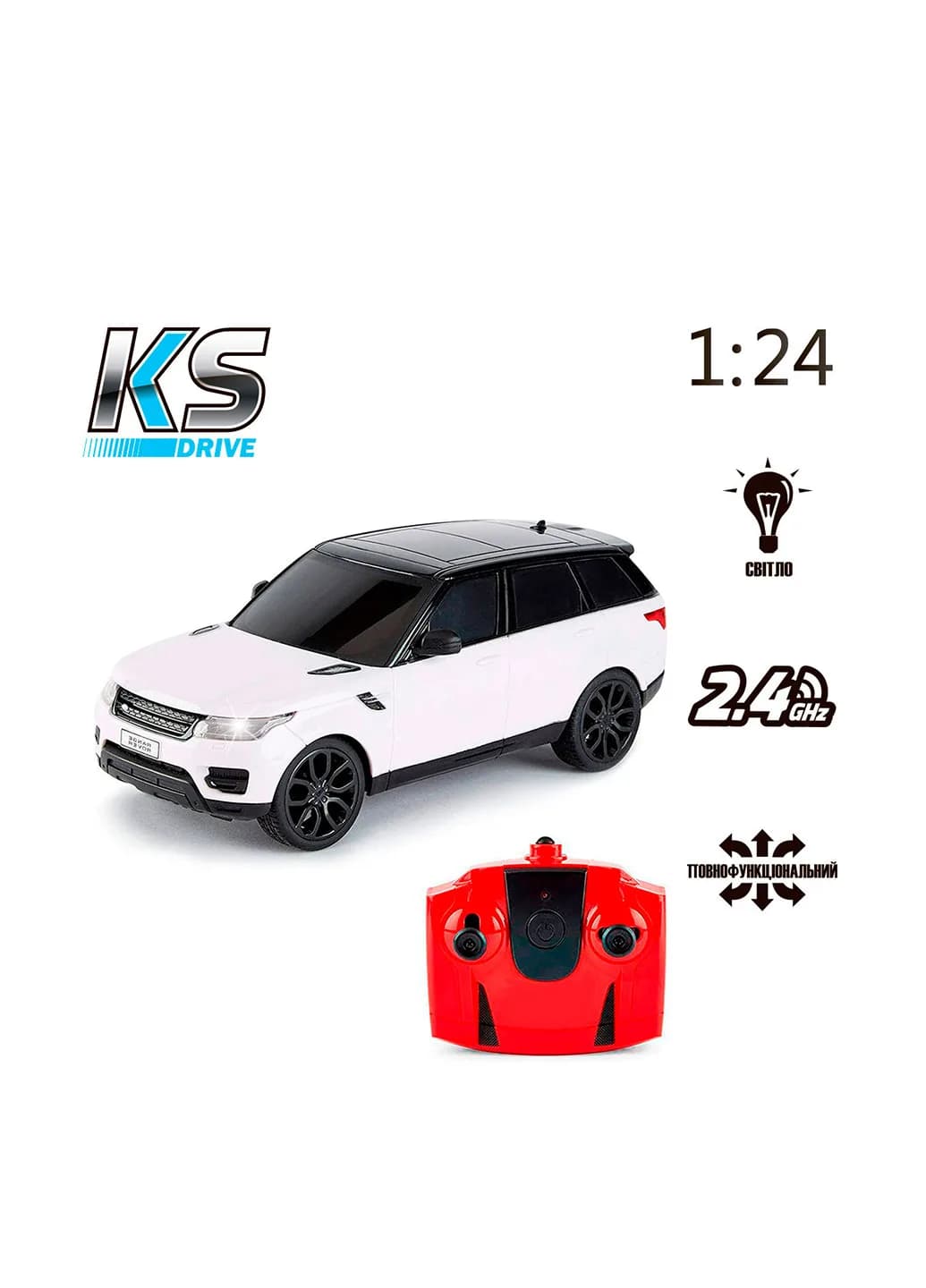 Машина на р/к KS Drive Land Rover Range Rover Sport 1:24 124GRRW фото 9