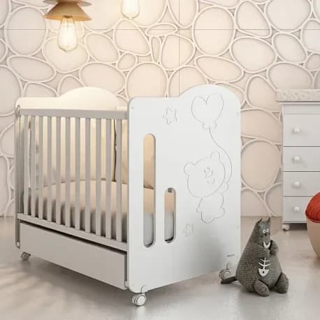 Ліжко дитяче Micuna Globito 120х60 см White SWEET GLOBITO WHITE фото 2