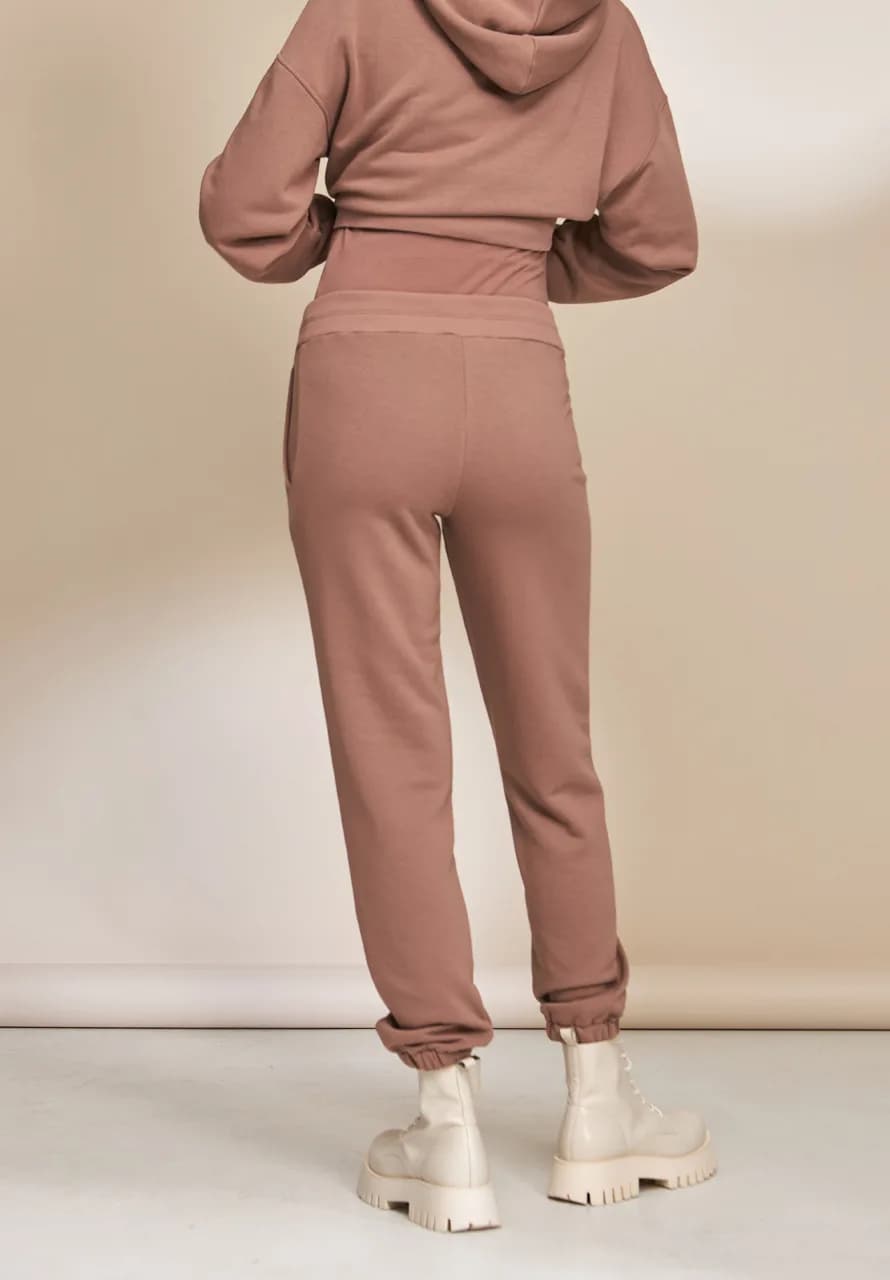 Штани спортивні S-XL Юла мама BERIT TR-33.012 -коричневий фото 4