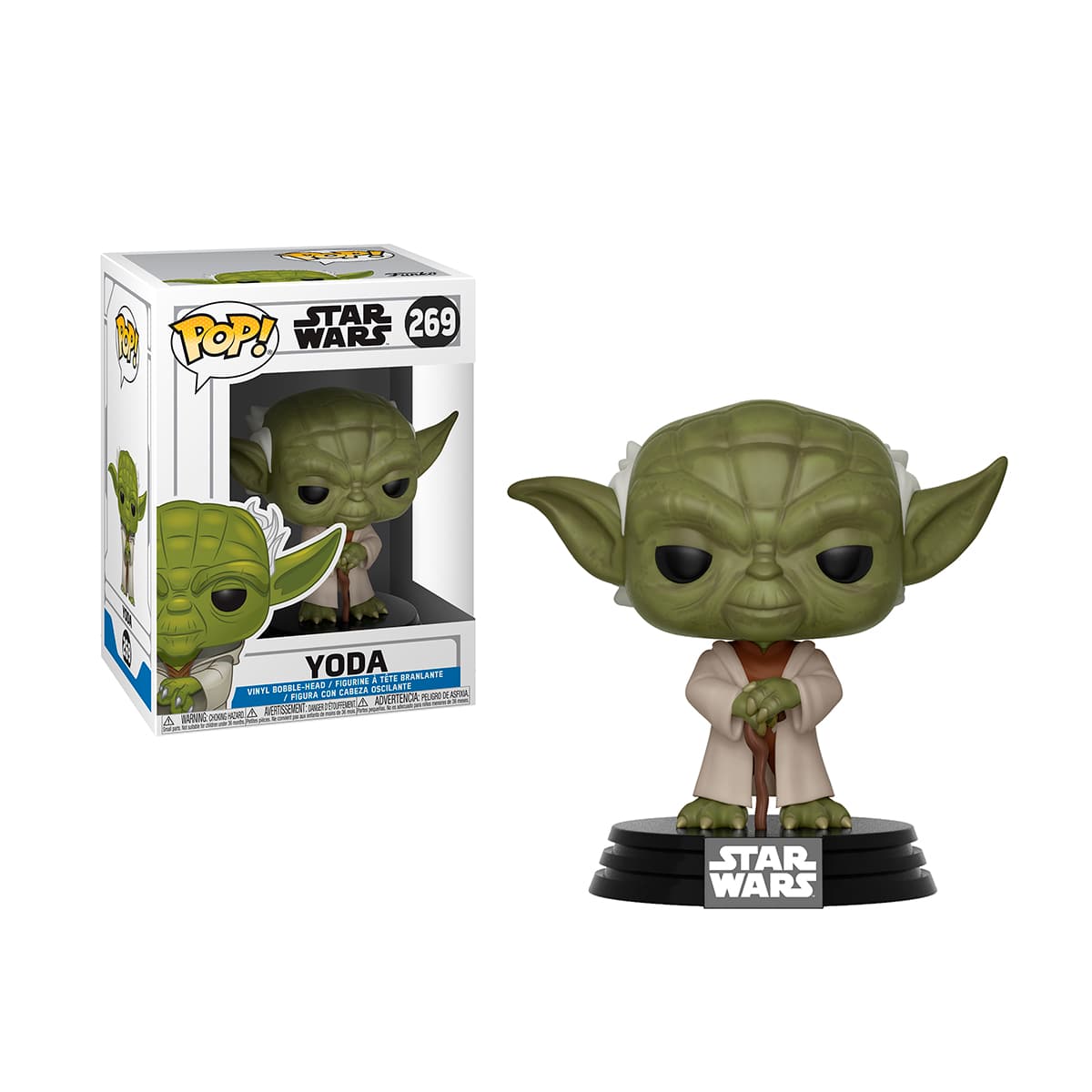 Ігрова фігурка FUNKO POP! cерії Зоряні війни - Майстер Йода 31799