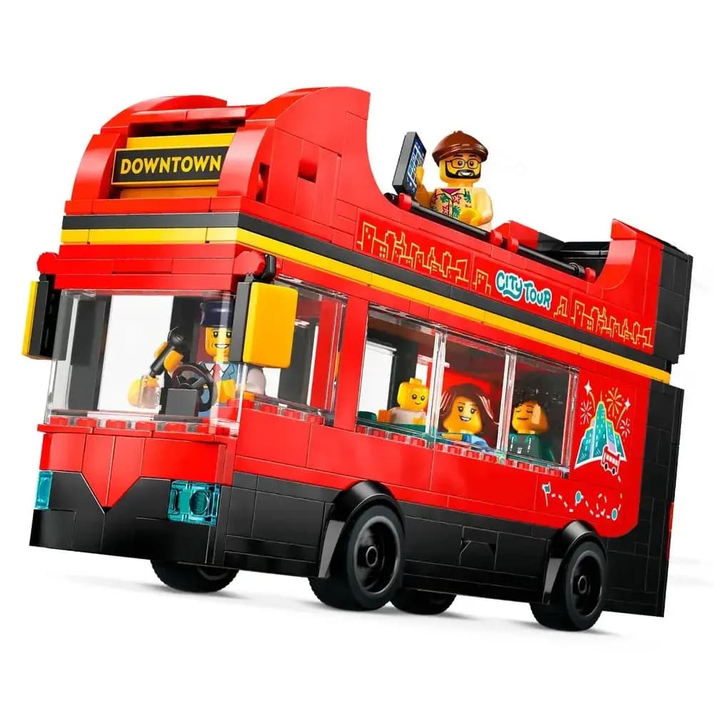 Конструктор Lego City Червоний двоповерховий автобус 384дет 60407 фото 4