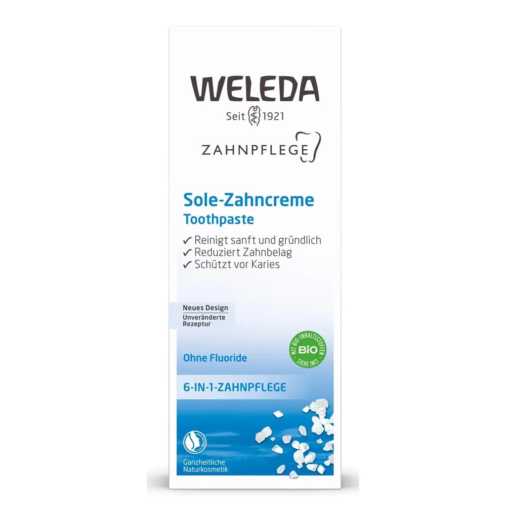 Зубна паста з мінеральною сіллю Weleda 75 мл 00980900 фото 3