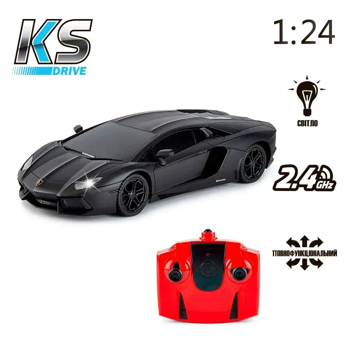 Машина на р/к KS Drive Lamborghini Aventador LP 700-4 124GLBB фото 3