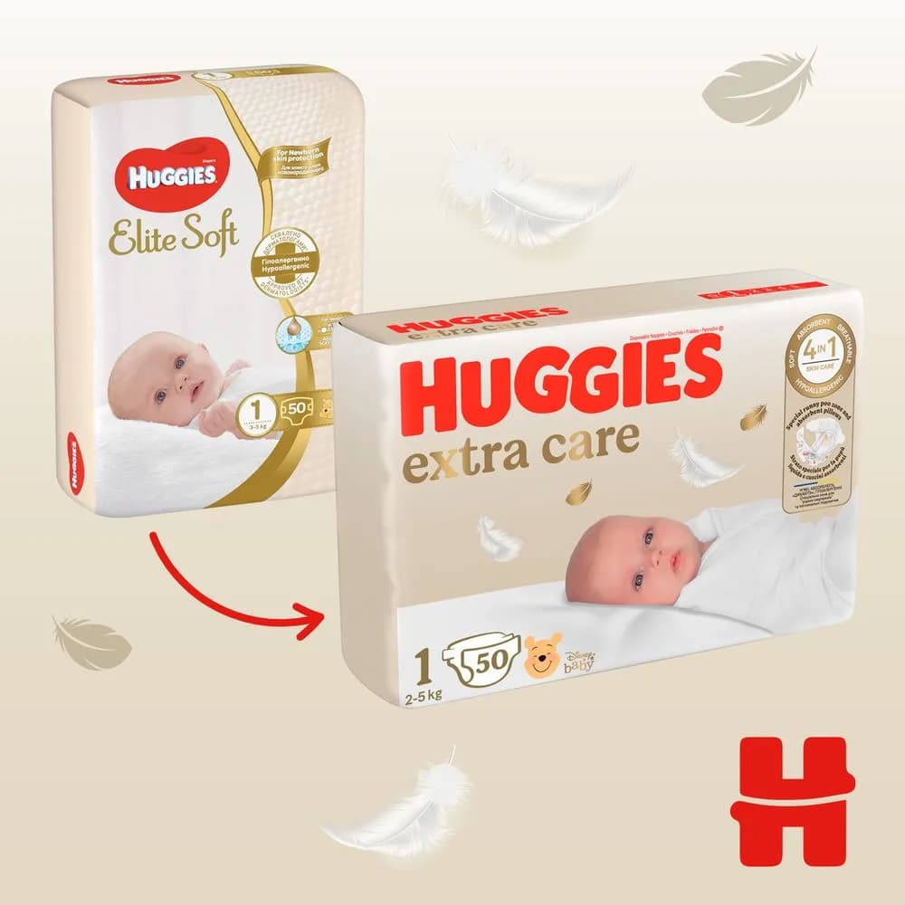 Підгузники Huggies Extra Care (0) 25шт 535486 фото 6