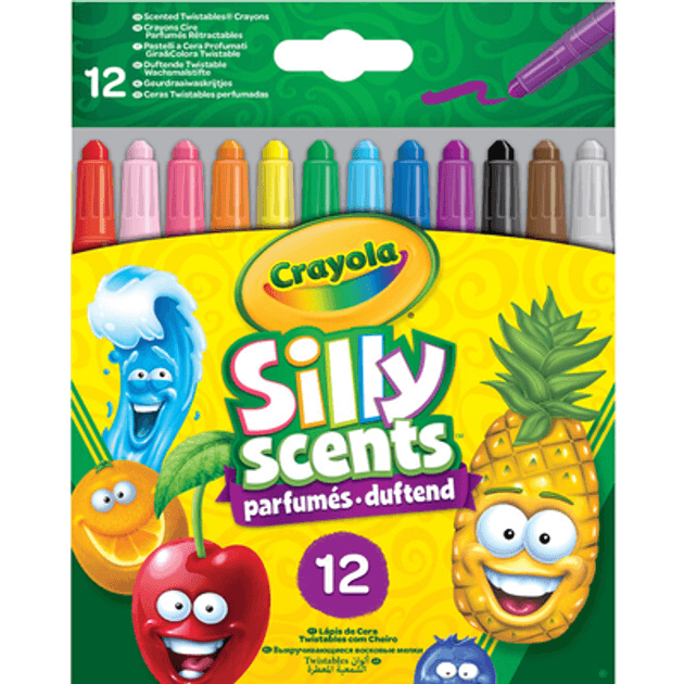 Крейда воскова ароматизована 12шт Crayola 52-9712