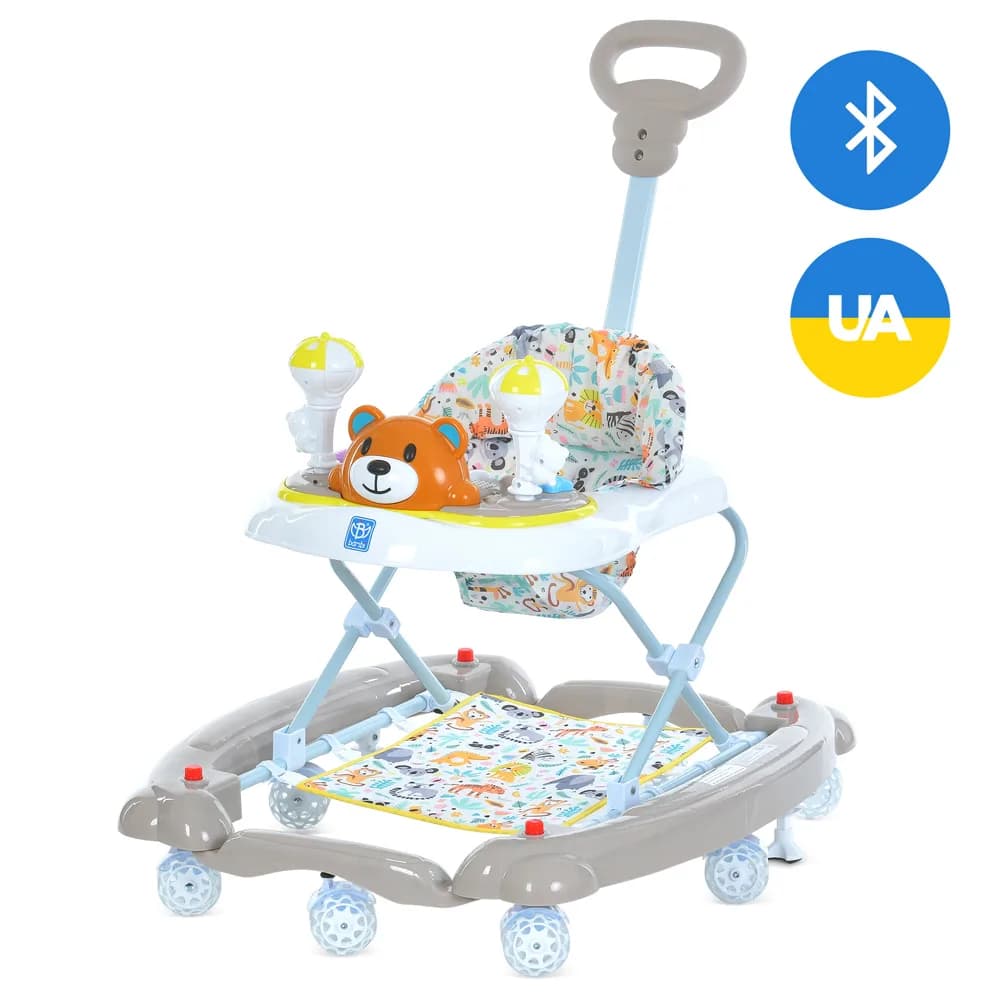 Ходунки з BLUETOOTH Bambi M 3656A-S-11 фото 3