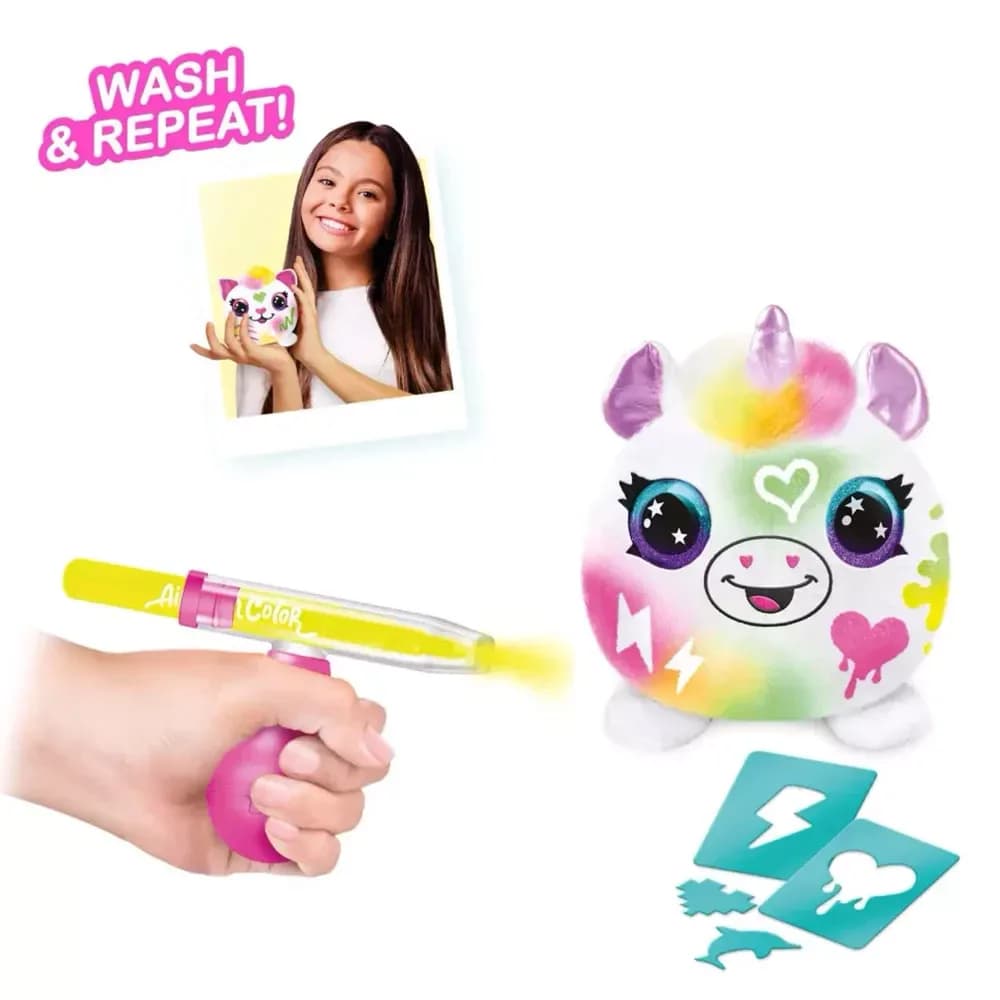Набір для творчості Canal Toys DIY Airbrush Неон міні сюрприз AIR020 фото 6 Набір для творчості Canal Toys DIY Airbrush Неон міні сюрприз AIR020 фото 6