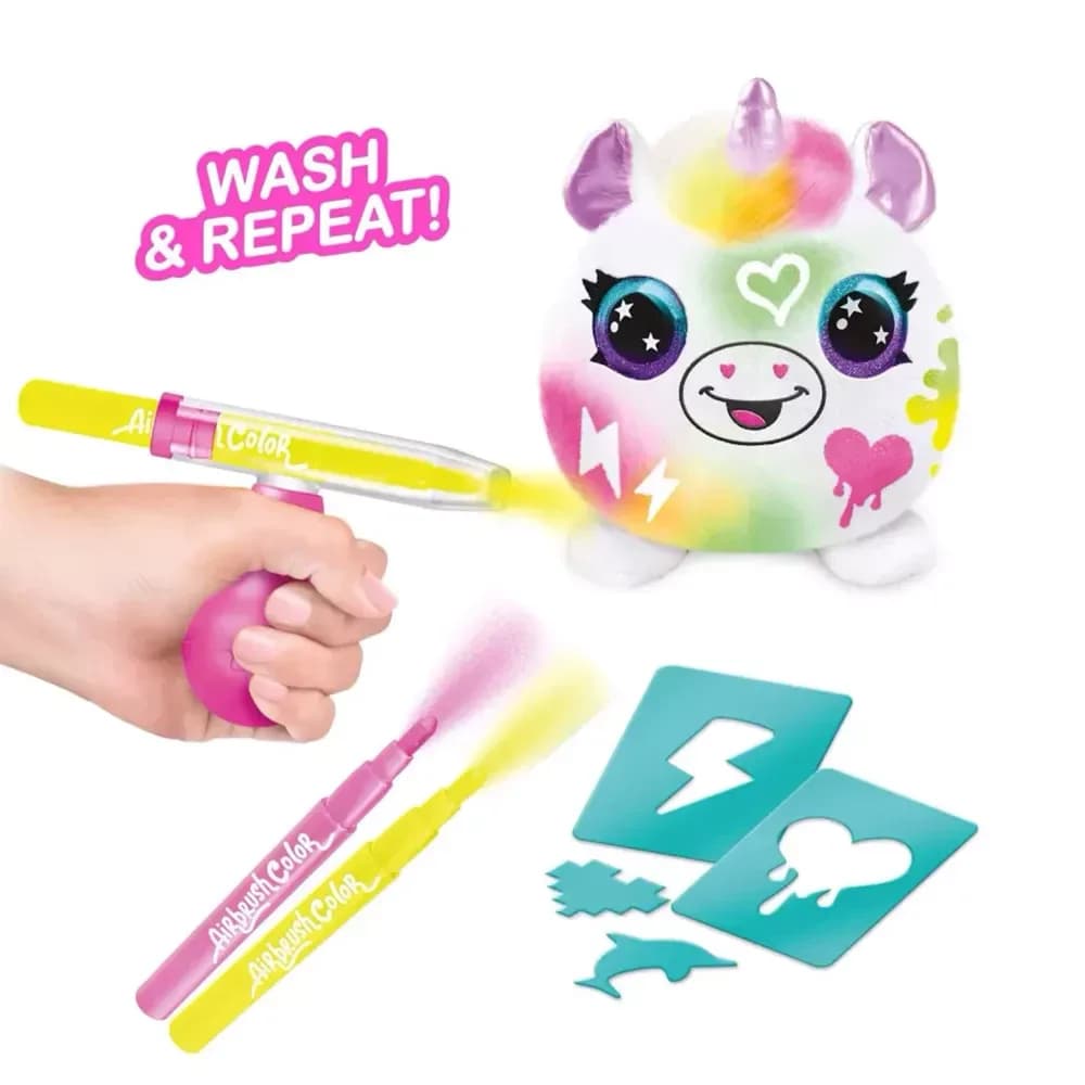 Набір для творчості Canal Toys DIY Airbrush Неон міні сюрприз AIR020 фото 5 Набір для творчості Canal Toys DIY Airbrush Неон міні сюрприз AIR020 фото 5