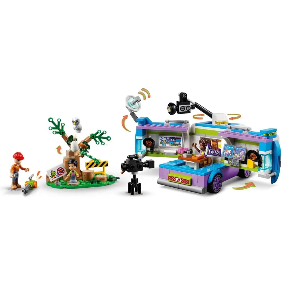 Конструктор LEGO Friends Фургон редакції новин 446дет 41749 фото 3 Конструктор LEGO Friends Фургон редакції новин 446дет 41749 фото 3